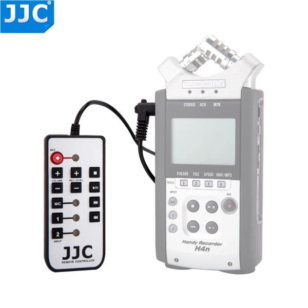 Koruyucular JJC Handy Recorder Camera Aksesuarları Zoom H4N LCD koruma film çantası çantası için uzaktan kese ekran proctor