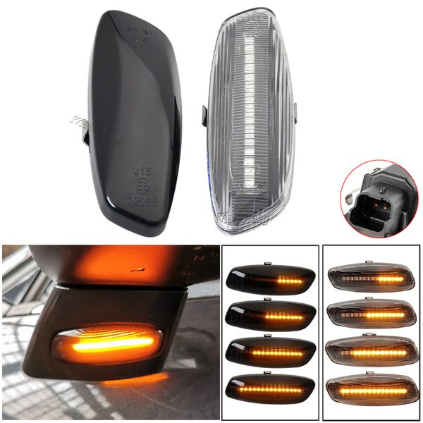 Auto a LED da 1 remoia Dynamic Vorno Dynamic Segnale Light Marker lampada lampada lampada per Citroen C4 Picasso C3 C5 DS4 Peugeot 308 207 3008 5008