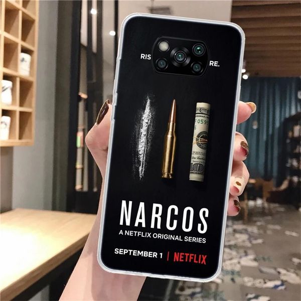 Сериал Narcos Pablo Escobar Soft Phone Case для Xiaomi Poco x3 Pro x5 x4 NFC M4 M3 M2 F3 F2 F1 Mi Примечание 10 Lite A3 A2 A1 CC9 G