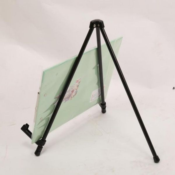 Stabile Tisch-Staffelei Trailsel mit rutschfesten Füßen tragbarer Höhe einstellbarer Tisch-Staffelständer für Kunstveranstaltungen