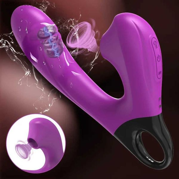 Diğer Sağlık Güzellik Ürünleri 15 Mod Güçlü G-Spot Yapayan Vibratör Kadın Oyuncak Mastürbator G-Spot Klitoral Emme Kupası Vakum Stimülatör Yetişkin Ürünleri L49