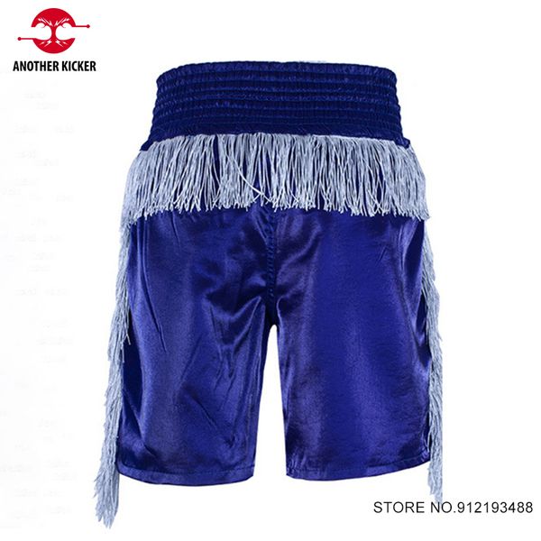 Shorts thailai thai satinato personalizzato kickboxing combattere pantaloni nappa boxe pantaloncini da donna uomo combattimento mma abiti crossfit personalizzati