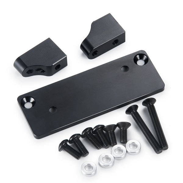 Trinood Metal Servo Mount Plate Kit для Tamiya 1/10 Clod Buster 4x4x4.