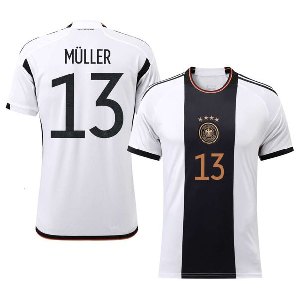 2022 Deutschland Home World Cup Edition 13 Müller 7 Havertz 8 Kroos 19 vernünftige Fußballkits