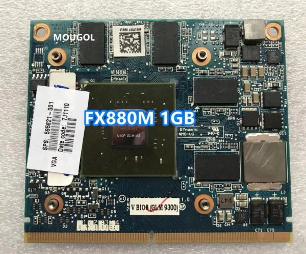 Carte LS4951P N10PGLMA3 595821001 595820001 Quadro FX880M FX 880M DDR3 1GB VGA VIDEO CARD per EliteBook 8540P 8540W Test 100%