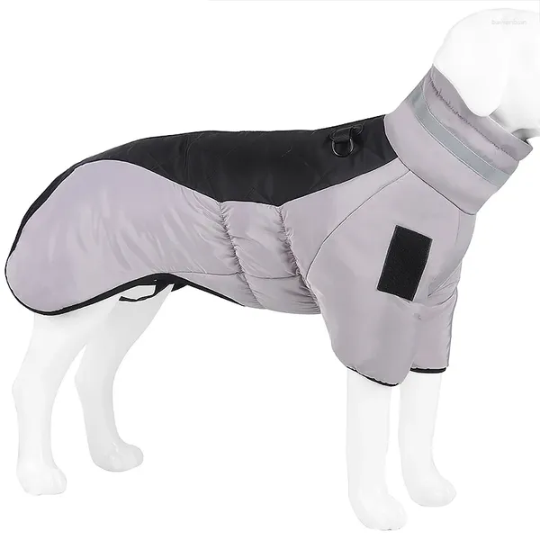 Hundekleidung 1PC Jacke Kleidung Winter Jumpsuit Mantel wasserdes Haustier Medium Hunde kleine reflektierende Weste