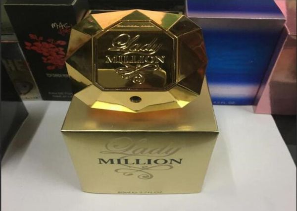 Um milhão de Lady Perfume 100ml Beleza de Saúde intensa com tempo duradouro bom cheiro de qualidade1264689