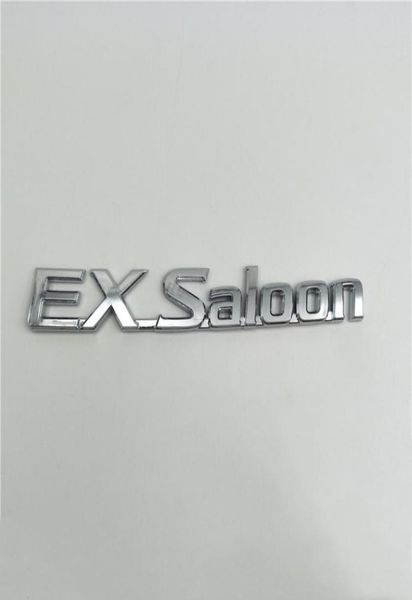 Para Nissan Sunny B15 Ex Saloon Silver Chrome Emblems Logo Tronco traseiro Nomete 7087536