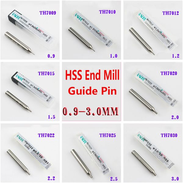 HSS Guia Pino Raise Rister 0,9-5,0 mm Ponto de tracer Corte de cópias de cópia Ferramentas de trapa de máquina Ferramentas para moer cortador