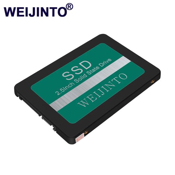 Приводы Weijinto SSD 1TB 960GB 720GB 512GB 480GB 360GB 256 ГБ 240 ГБ 128 ГБ 120 ГБ 64 ГБ 2,5 дюйма Внутреннего твердотельного состояния настольный ноутбук рабочего стола.