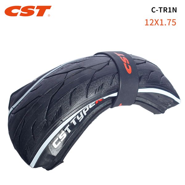 CST Bicycle Pneu 12x1,75 C-Tr1n 12 polegadas 203 Kids Balanço Bike Dobring Pneu com tubo interno 120tpi Ultralight Racing Cycling Pneu