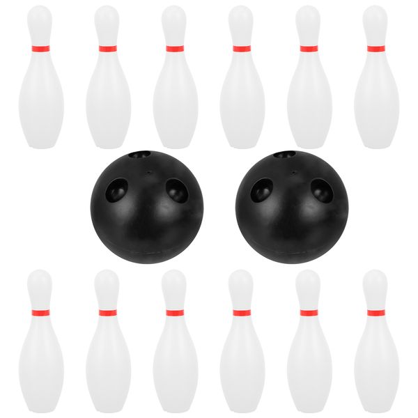 BOWLING Conjunto infantil jogos de brinquedo jogos infantil brinquedos internos pin arredora de família externa criança mini -jardim quintal kit inflável