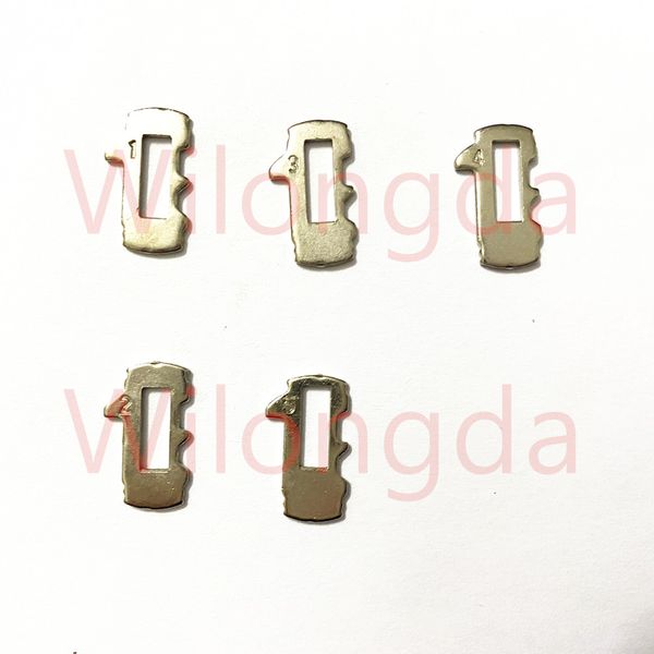 GM39 Car Lock Plate Reed Messing Materialplatte Auto Key Schloss Reparaturschlosserliefertwerkzeug für Buick Regal GM39 Lock Reed 200pcs