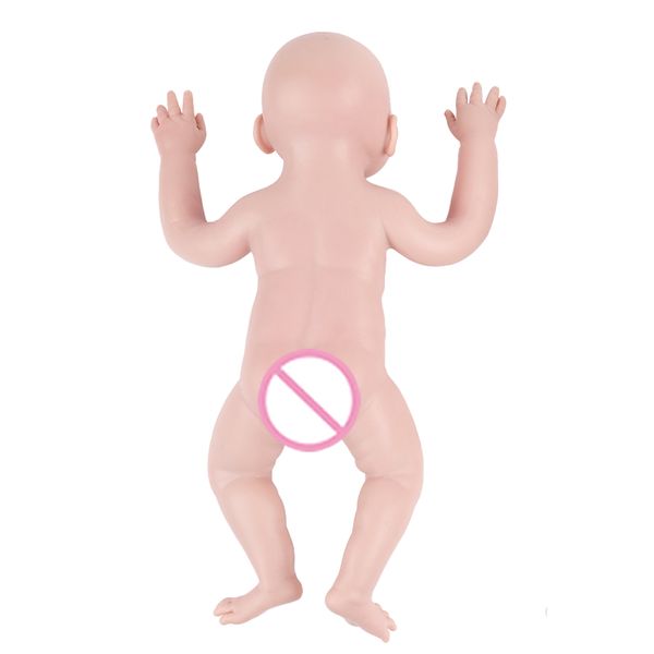 Ivita WG1561 44cm 2,92 kg 100% de corpo inteiro Silicone Reborn Baby Doll pintado Brinquedos de bebê para crianças para crianças bonecas de Natal