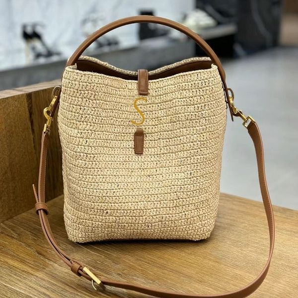 Черный дизайнер Le 5 A 7 сумка Le 37 Bucket Bag Luxury Simbers для женщины на плечо.