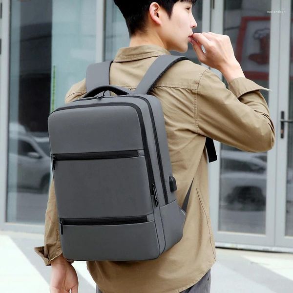 Backpack 2024 EST TREND SLUBING LAPTOPS BUMNS MENS USB POLOS GRANDES