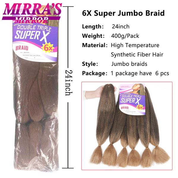 BRENE JUMBO BASSE 400 grammi Estensioni di capelli sintetici per le donne fanno trecce africane texture yaki bug bruno intrecciati capelli all'ingrosso