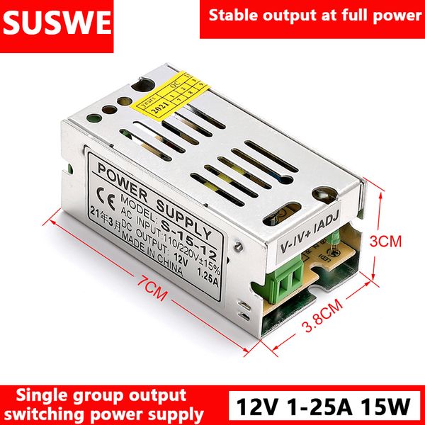 12V 24V 36V 5V 48V 30V 42 V Alimentatore SMPS AC-DC 220V a 5V 12V 24V 36V 1A 2A 3A 5A 10A 20A 30A Smpa di commutazione SMPS