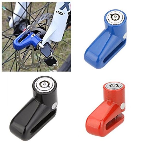 Antitheft Security Security MOTORCYCLE Blocco Blocco in acciaio Mountain Road Road MTB Bike Cycling Rotor Disco Blocca