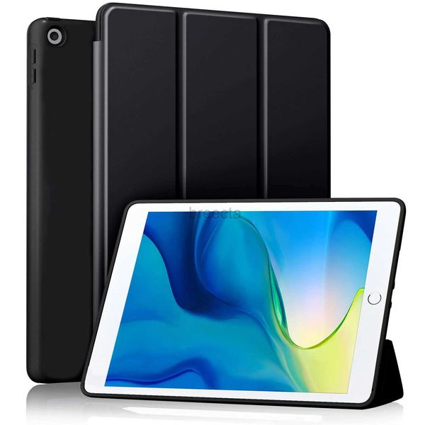 Tablet PC Cases Bags Tablet Hülle für iPad 5 6 7 8 9 10 9.7 10.2 5th 6th 7. 8. 9. 9. Generation Magnetic Soft Silicon Flip Smart Cover 240411