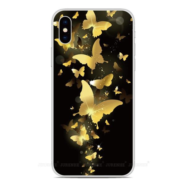 Butterfly Fairy Back Capa para Doogee N50 X98 X97 X96 X95 N40 N20 S97 N10 X90 X93 N30 Y8C Y8 Y7 Y9 Plus Nothing Phone 1 One Case One Case 1