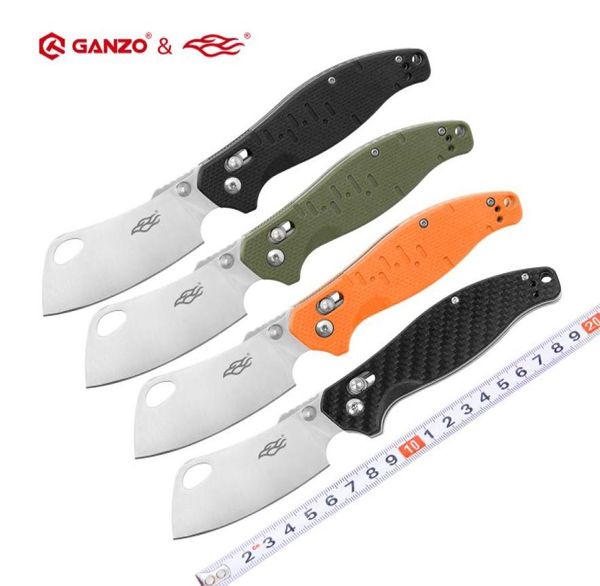Firebird Ganzo F7551 440C Blade G10 или углеродное волокно складное нож тактический нож на открытый кемпинг EDC Инструмент карманный нож 9287509