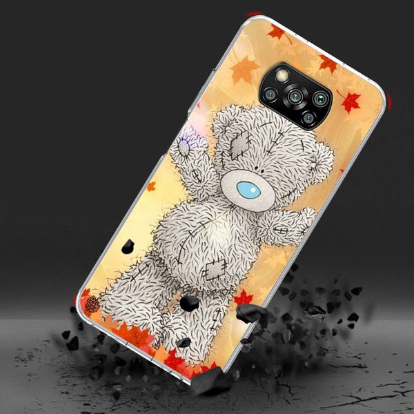 Tatty Teddy Bear Me To You Case для Xiaomi Poco X5 M5S X3 NFC M5 X4 GT F3 F2 M3 Pocophone F1 M4 M2 Pro Clear Tpu Phone Cope
