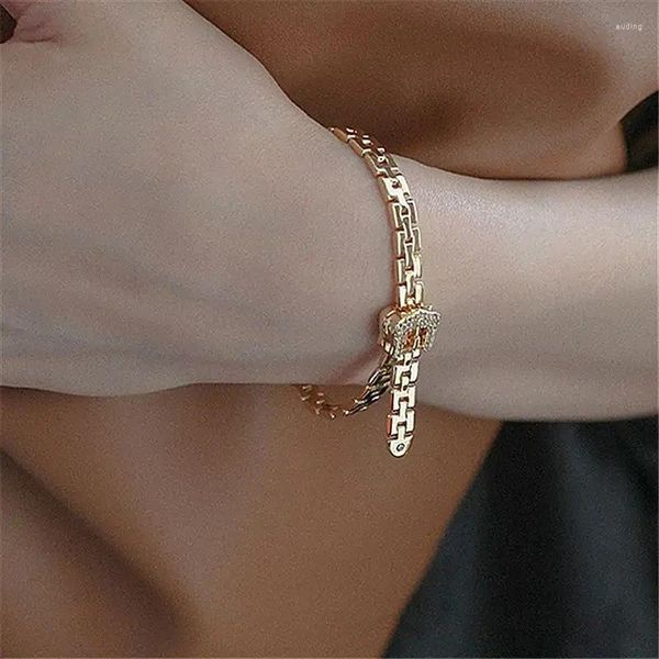 Braccialetti di fascino braccialetti regolabili in rame oro oro alla fibbia per donne per donne