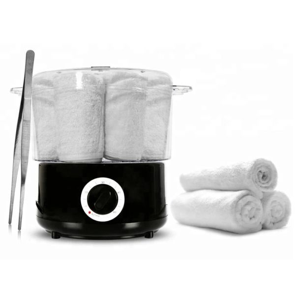 Dispensadores Towel Spa Quickating Spaque Aquecedor de Pedra Towel Steamer Durno Uso múltiplo para barbearia de salão de unhas e barbear quente