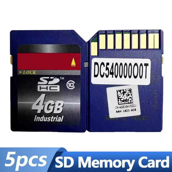 Cartas Wholesale SD Card Transcend Original SD 4G SLC Industrial SD Card 4GB Class10 Cartões de memória flash para câmera Máquina Médica