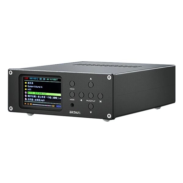 Player Hifi Digital Turn -turtable U Player de rede sem perda de disco para o som de áudio de som doméstico DSD Decodificador duro ES9038Q2M Ape wav /mp3