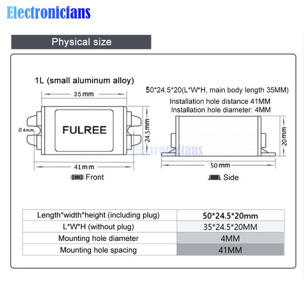 Gleichstromversorgungsversorgung von Gleichstromversorgungsverkehr von 12 V bis 3,3 V 3,7 V 4,2 V 5 V 6,5 V 9 V 3A Transformator Buck Reglermodul für Auto -LED -Licht