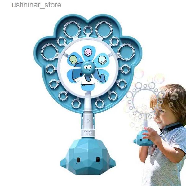 Sandspiel Wasser Spaß Bubble Zauberstäbe für Kinder Outdoor Party Handheld Windmill Bubble Machine kreative Windmühlenspinner Bubble Bubble Bubble Kind Funny Toys L47