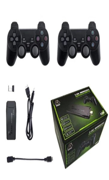 Jogos 4K M8 USB 24G Console sem fio Host Nostálgico 3500 10000 Classic Stick Lite 8 bits Mini Retro Controller Compatível Dual G8442627