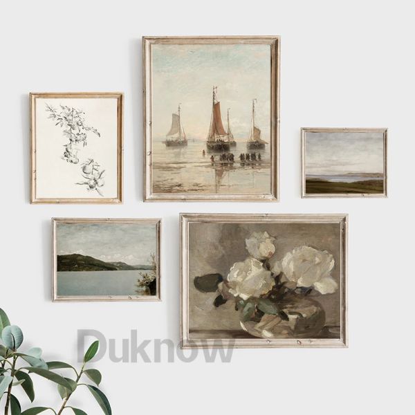 Charming Vintage Moody Prints