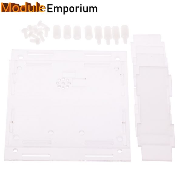 Exibição de LEDOOT LED Módulo de relógio eletrônico Lâmpada de água Diy Kit de controle de luz DS1302 C8051 MCU STC15W408AS