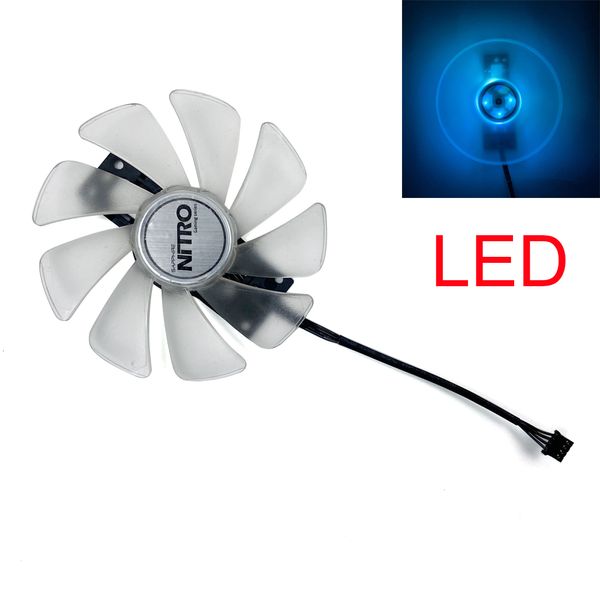 Soğutma Fanı 95mm 4pin GAA8B2U DC12V 0.45A R9 Safir R9 için GPU Fan R9 380 380X 2G/4G D5 Grafik Kartı Yedek Fan