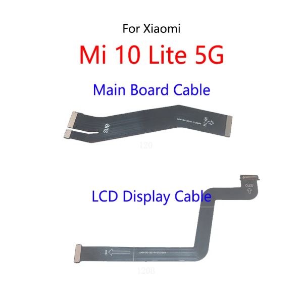 Display LCD Connetti cavo scheda madre Cavo Flex per Xiaomi Mi 10 Lite 5G