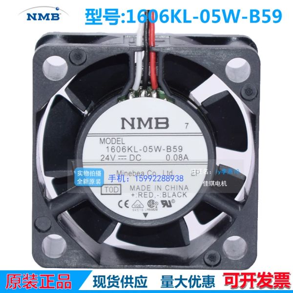 Resfriamento Novo 4015 4cm original 24V 0,08A 2 3WIRE Inverter Switch Fan de resfriamento 1606kl05wb50/b59