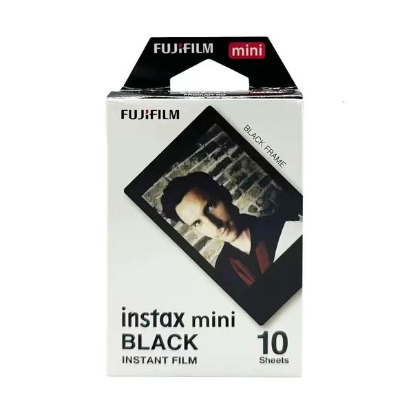 Originale Fujifilm Ilnstax Minifilm Black Instant Film POPER PER MINI 11987S 70 50 90 SP2 240401