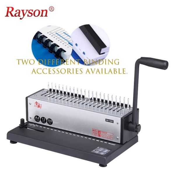 Фабрика Punch Factory Rayson SD1201 Comb Decmer 21 отверстие Check Frypr / Clip Punch Punch Machine