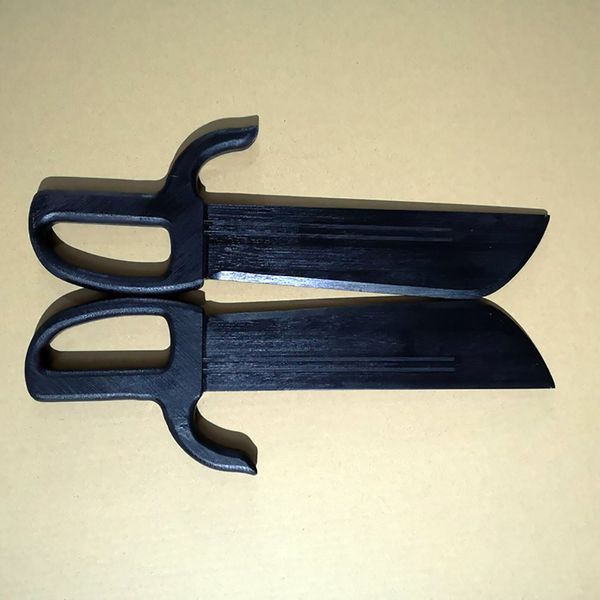 1 paio di ala chun in legno arti marziali praticare coltelli da coltello farfalla doppi coltelli