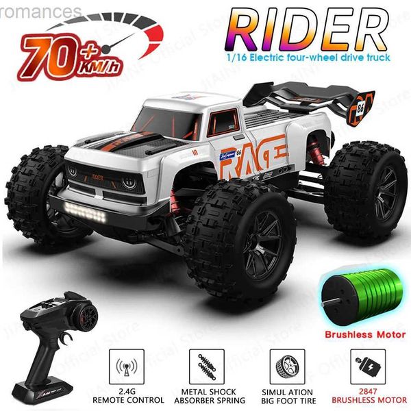 CAR ELETRIC/RC SMRC S910PRO 1 16 70KM/H 4WD RC CARM COM CARROS DE MONSTRO DE DRIFT SPEFT REMOTE DE LED CARROS DE CARRO DE CRIANÇAS DE CRIANÇAS VS WLTOYS 144001