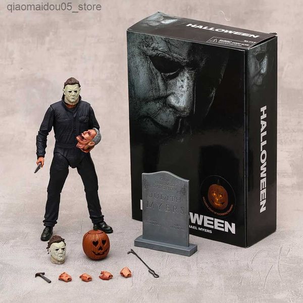 Figuras de brinquedo de ação neca ultimate Michael Miles Halloween Imagem real completa