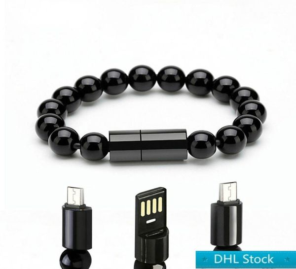 DHL -Armband Ladegerät Smart Schmuck Kabel Handgelenk Band USB -Ladung Fast Ladedaten Kabel Typ C Micro USB Android Telefone USB 9543806