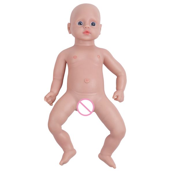 Ivita WG1562 42cm 2,74 kg 100% de corpo inteiro Silicone Reborn Baby Doll Realistic Twins Baby Dolls para crianças Toys de Natal