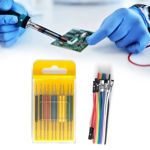 10/PCs Universal Chip Test Clip Ersatzteile Universal Chip Micro IC -Klemme 0,13 mm Zubehör für Programmierer Logikanalysator