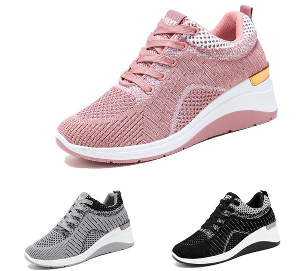 G-N23 Donne altezza Aumento delle scarpe da corsa sneaker Kingcaps dhgate stivali prato in stile preppy athleisure classico vintage 2024 womans allacciato in campo duro mesh piatto