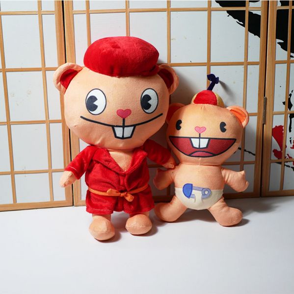 Mutlu ağaç arkadaşları peluş tam ser oyuncak pop yavrusu bebek anime htf ayı cosplay hediye