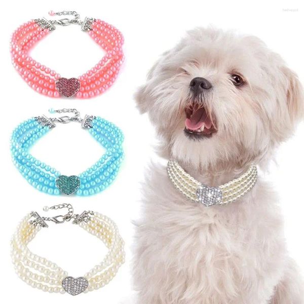 Dog Abbigliamento Fashion Pet Products Formuie per gatti Collana per perle regolabili gioielli a campana